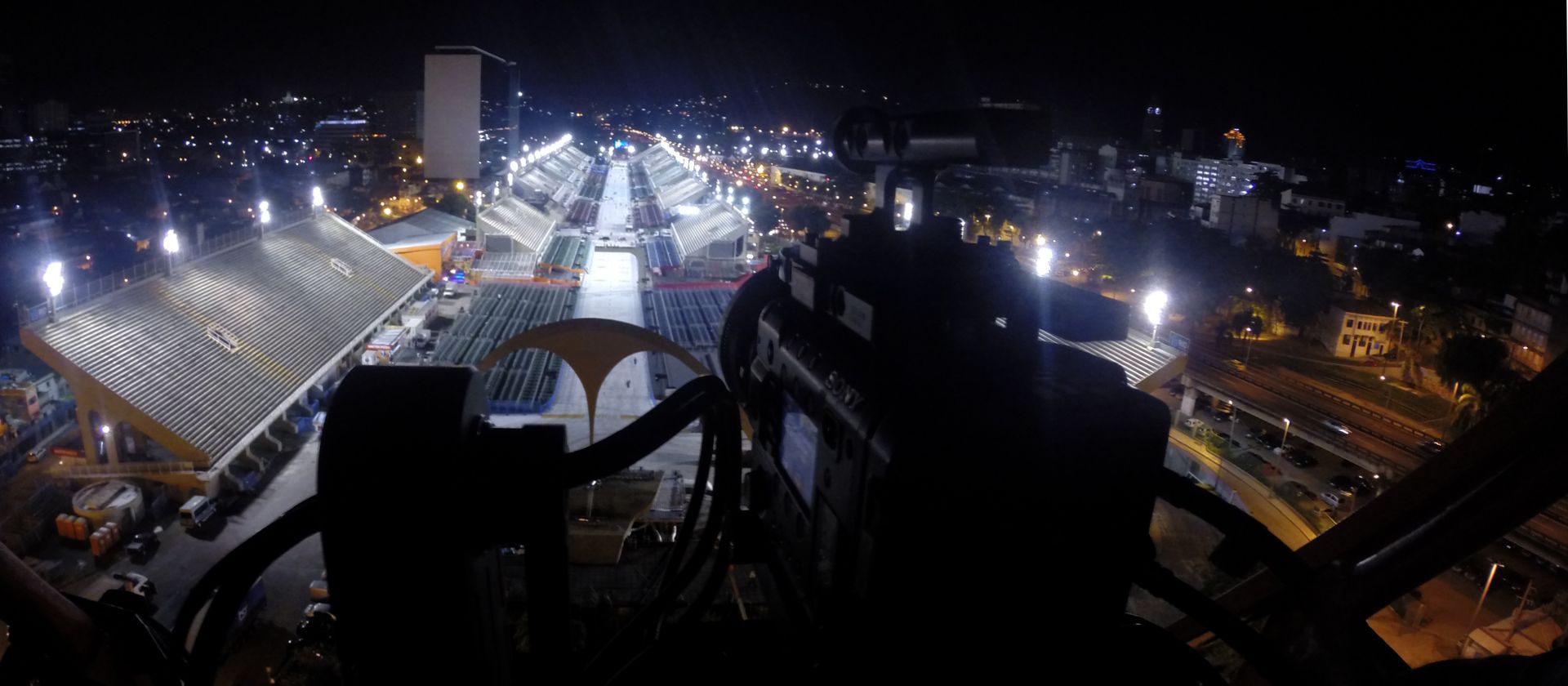 Cabeça remota no Carnaval 2015 do Rio de Janeiro